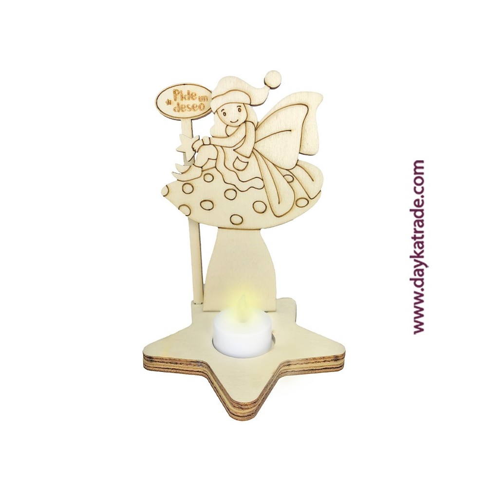 soporte-vela-hada-navidad-madera-dayka-diy-kit