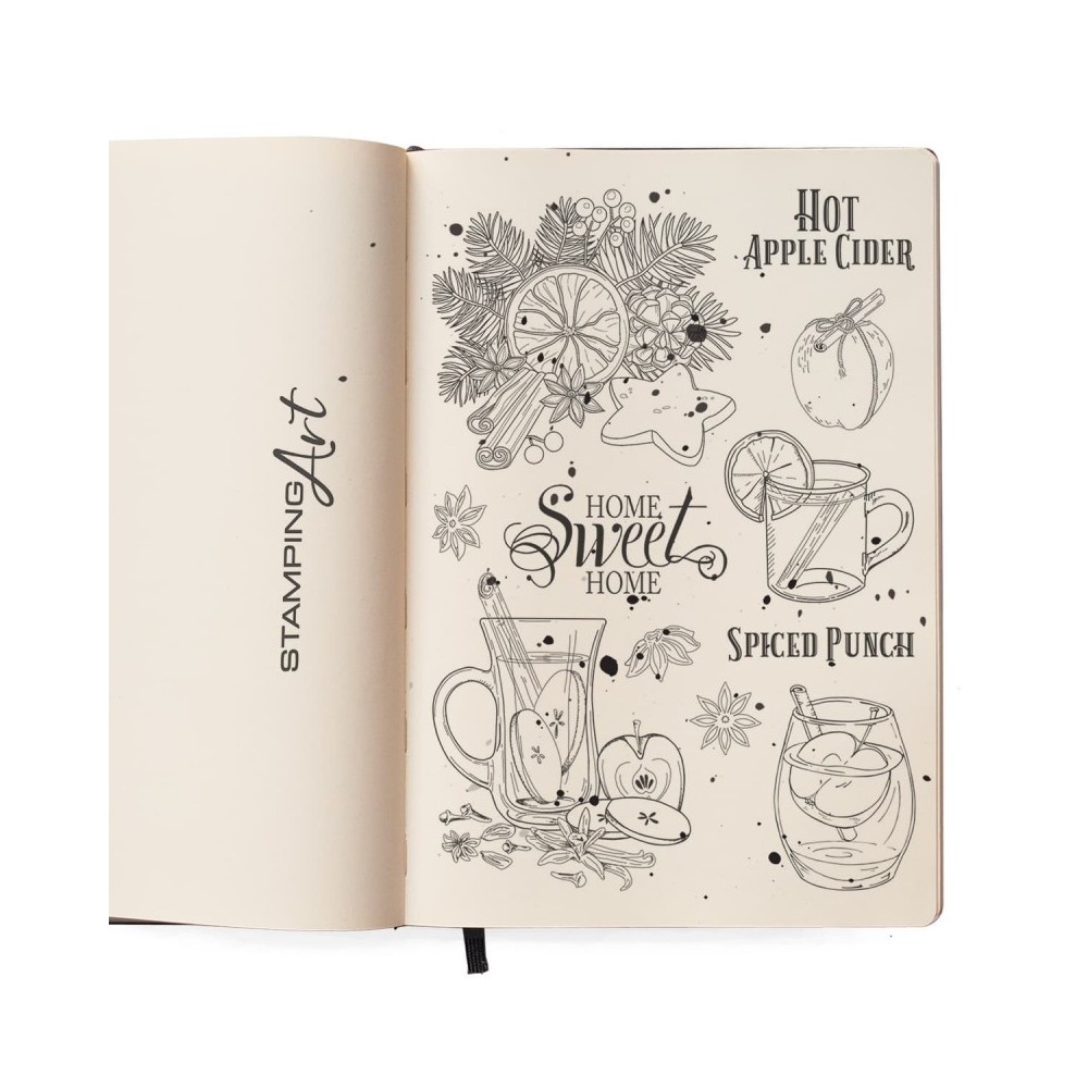 Sellos-acrilicos-clear-stamp-hot-apple-cider-ciao-bella-muestra