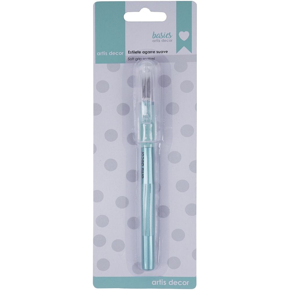 cuter-estilete-bisturi-mint-agarre-suave-artis-decor