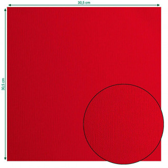 cartulina-florence-rojo-texturizada-12x12
