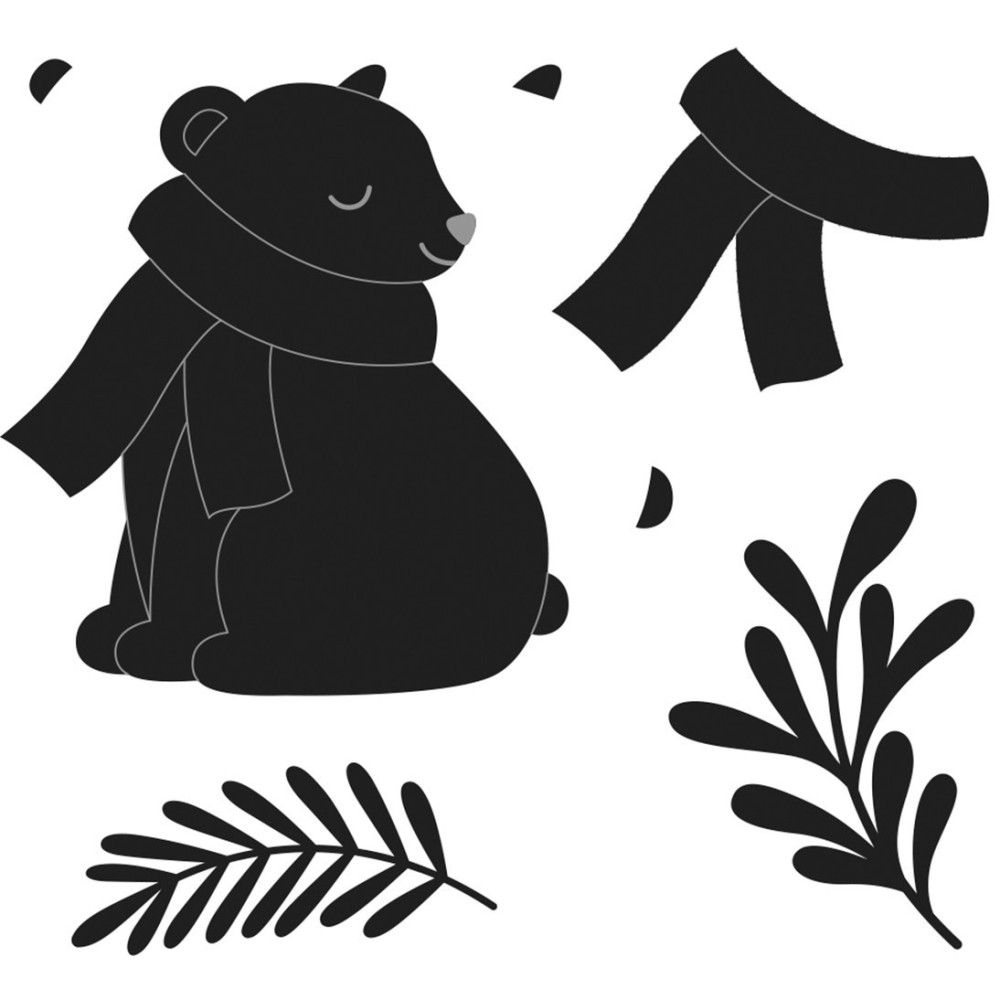 troquel-let-it-snow-bear-artemio-oso-navidad-muestra