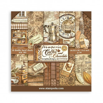 stamperia-coffee-and-chocolate-8x8-scrapbook