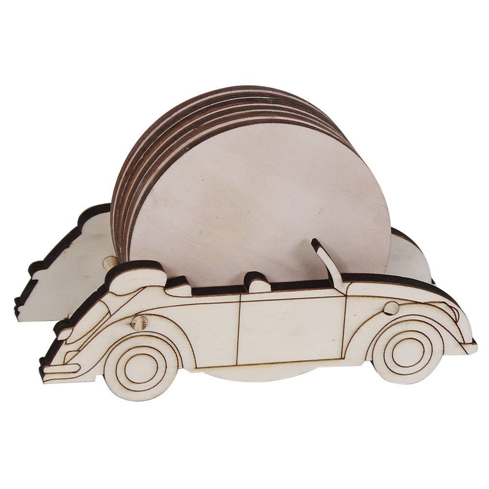 juego-posavasos-de-madera-coche-volkswagen-escarabajo