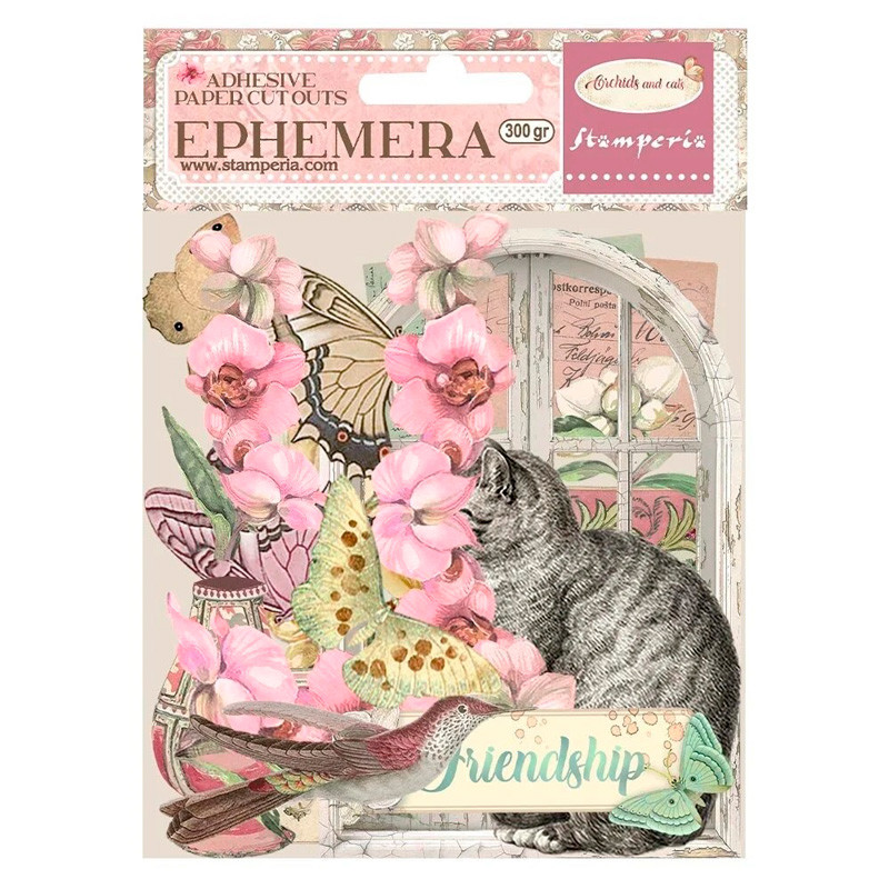 die-cuts-adhesivos-orchids-and-cats-ephemera-stamperia