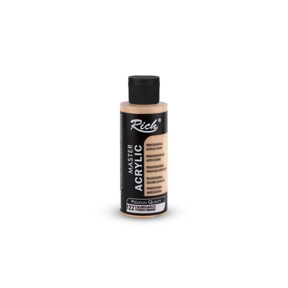 pintura-acrilica-master-acrylic-rich-120cc-naranja-rosado