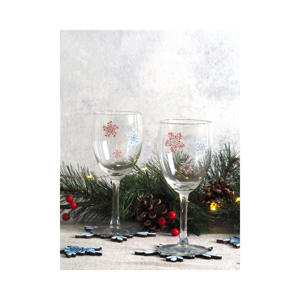 stickers-transparentes-xmas-berries-copos-nieve-artemio-muestra