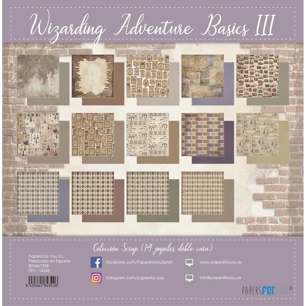 set-scrap-basicos-wizarding-adventure-III-harry-potter-12x12-trasera