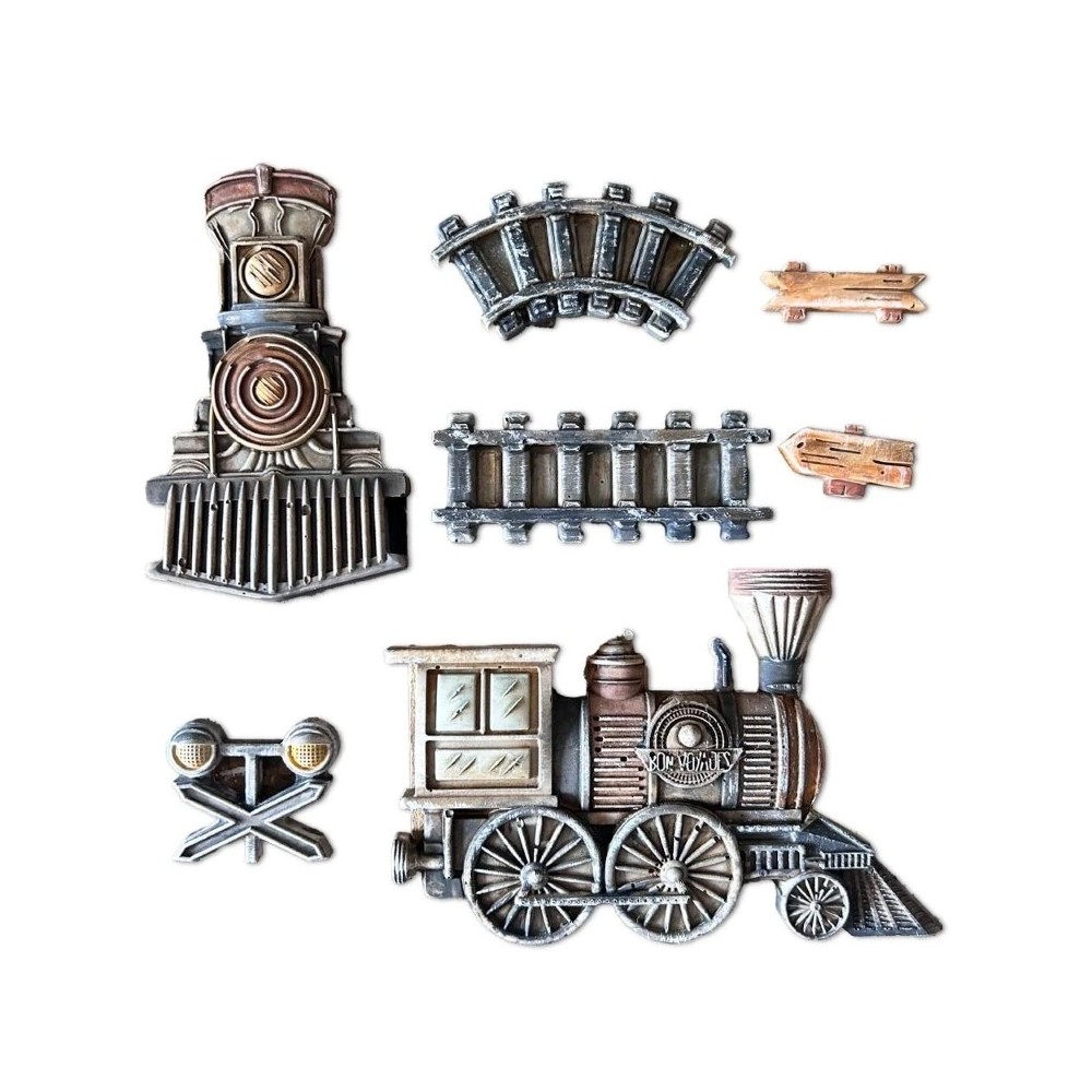 molde-silicona-stamperia-art-of-travelling-a5-tren-muestra