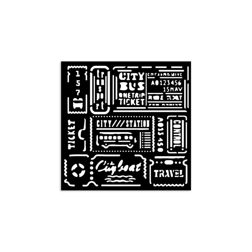 plantilla-stencil-stamperia-art-of-travelling-tickets-12x12cm