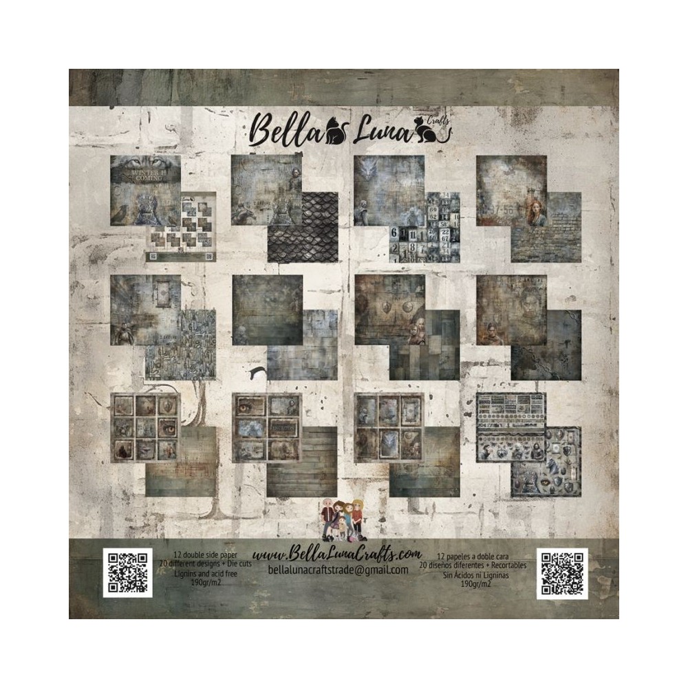 bloc-scrapbook-winter-is-coming-bellaluna-crafts-8x8-trasera