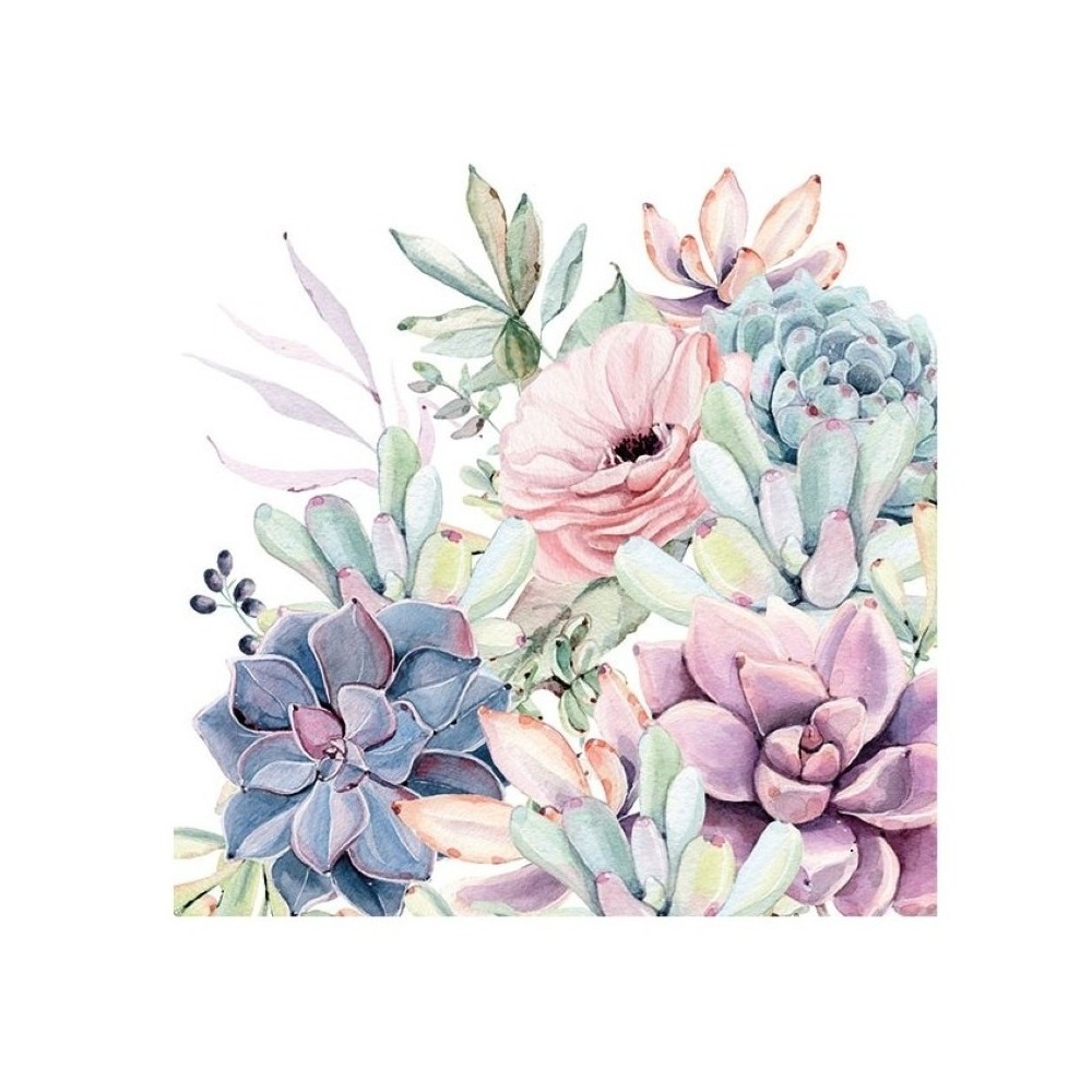 servilleta-decorada-decoupage-succulent-love