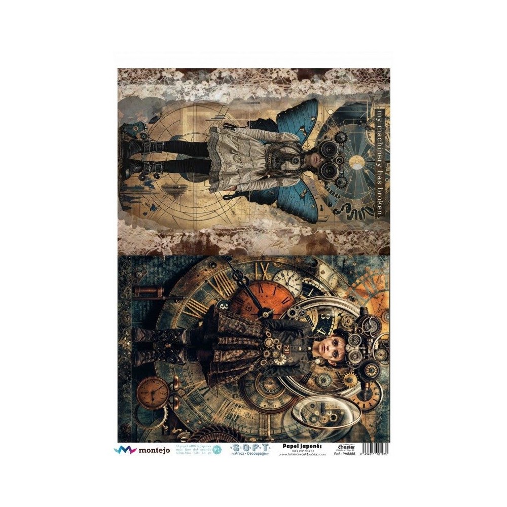 papel-arroz-japones-niñas-steampunk-montejo-a3