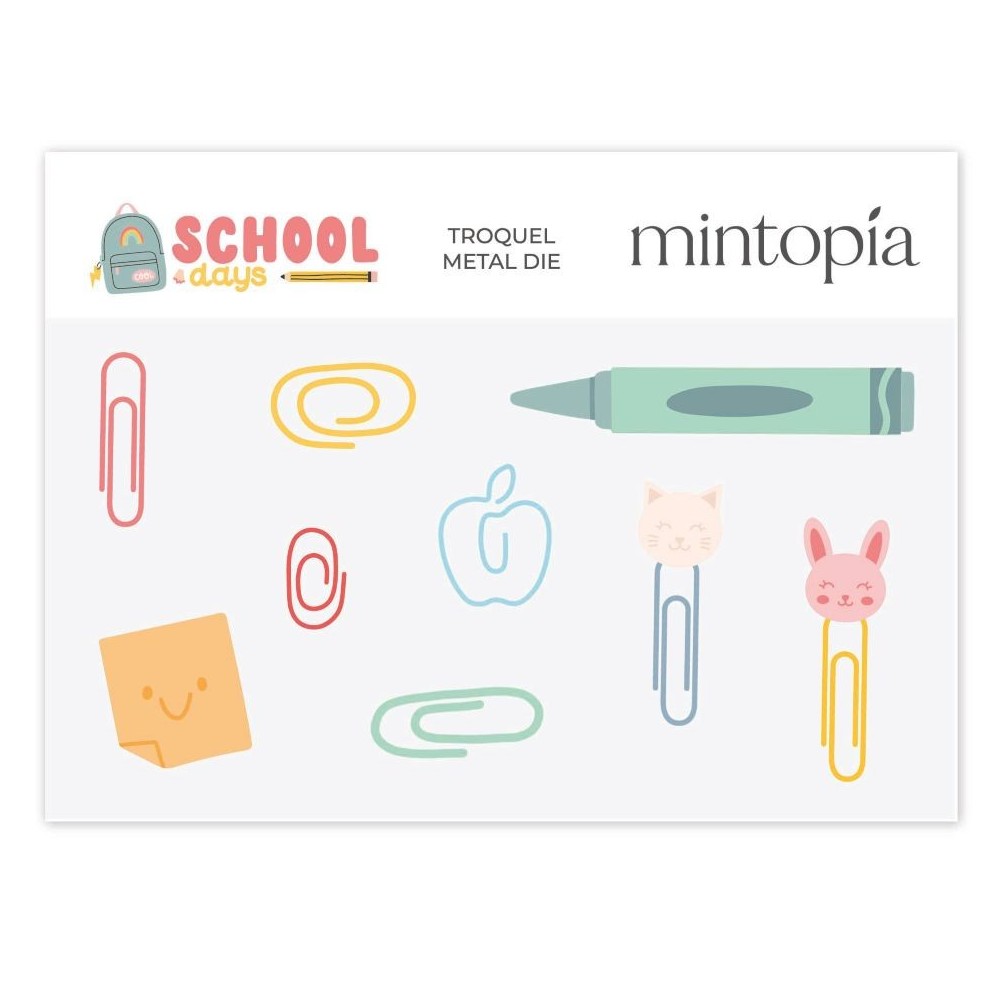 troquel-lapices-y-clips-school-days-mintopia