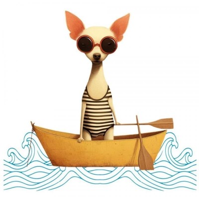 transfer-dtf-textil-24x23cm-chihuahua-boat-artis-decor