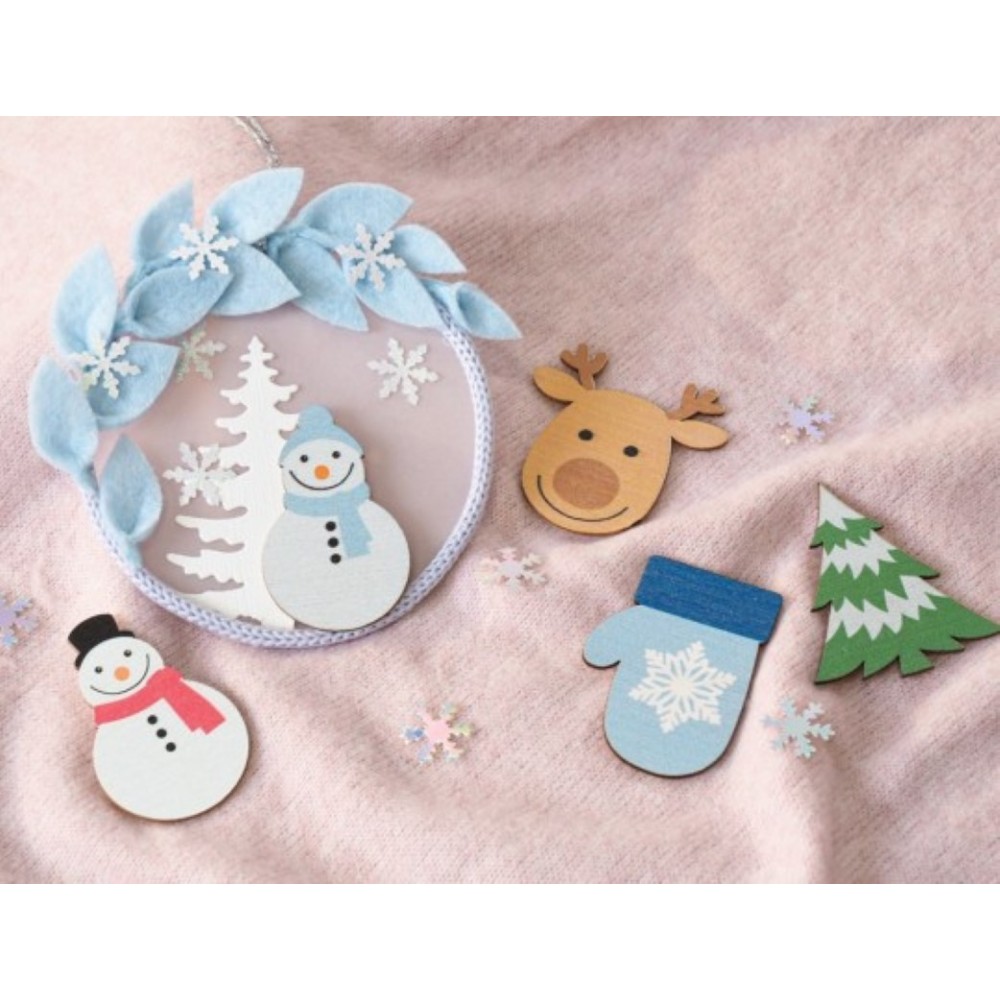 siluetas-madera-coloreadas-navidad-deer-wreath-artemio-muestra