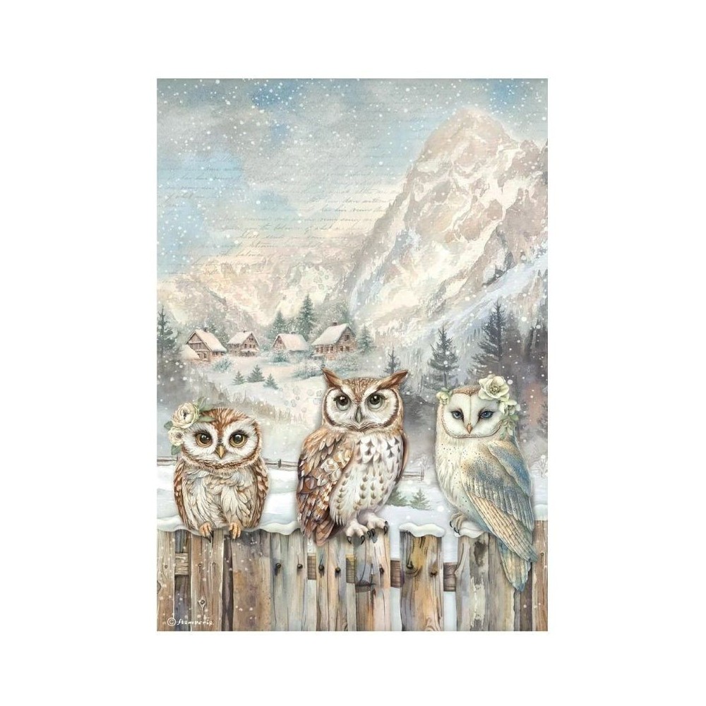 papel-arroz-stamperia-the-owls-house-buhos-a4