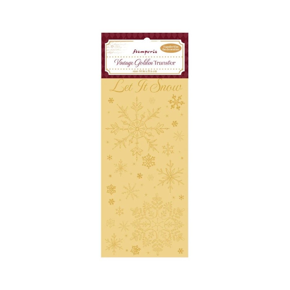 transfer-stamperia-vintage-golden-copos-nieve