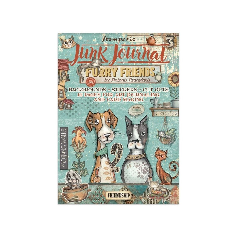 junk-journal-furry-friends-stamperia-a4