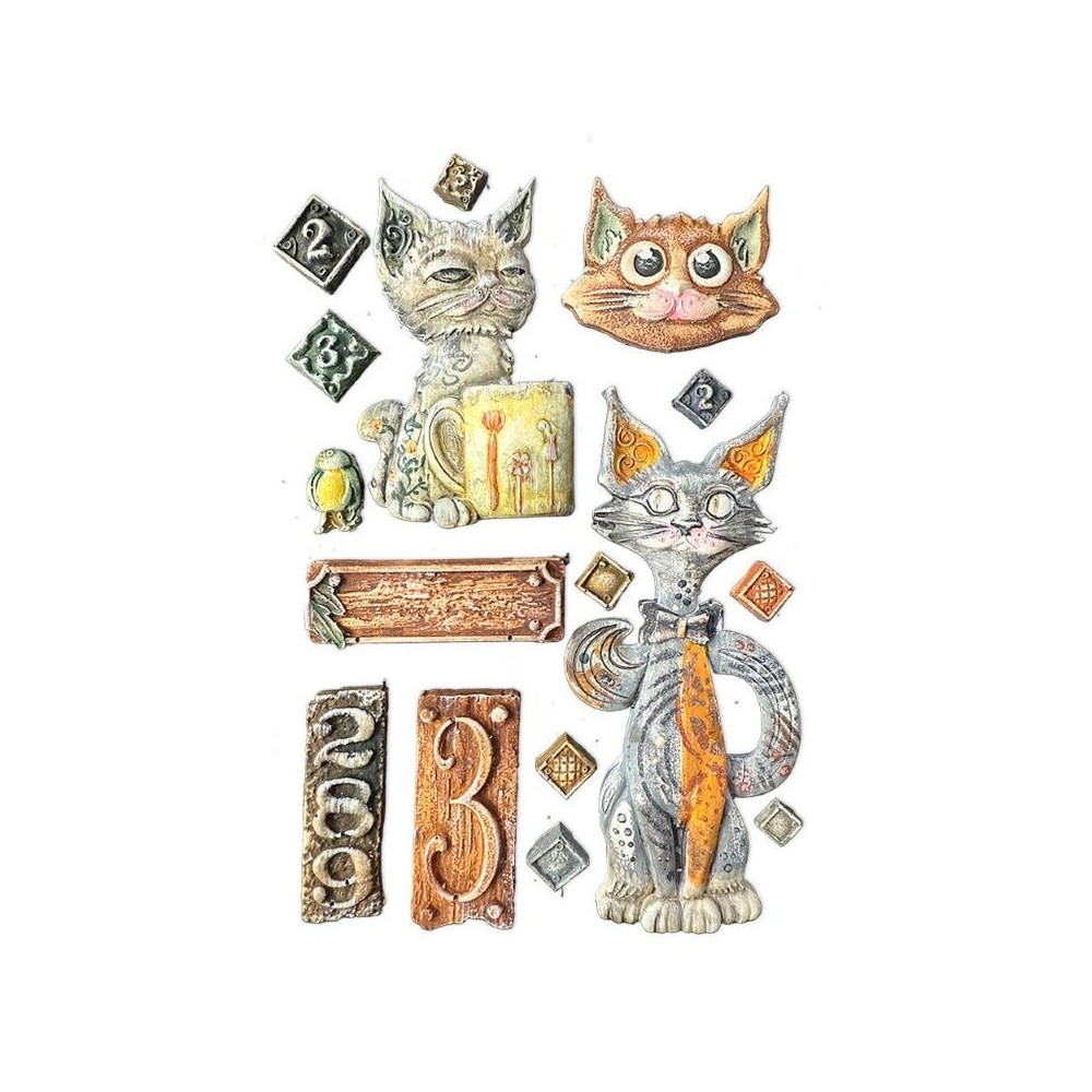 molde-silicona-stamperia-furry-friends-gatos-a5-muestra