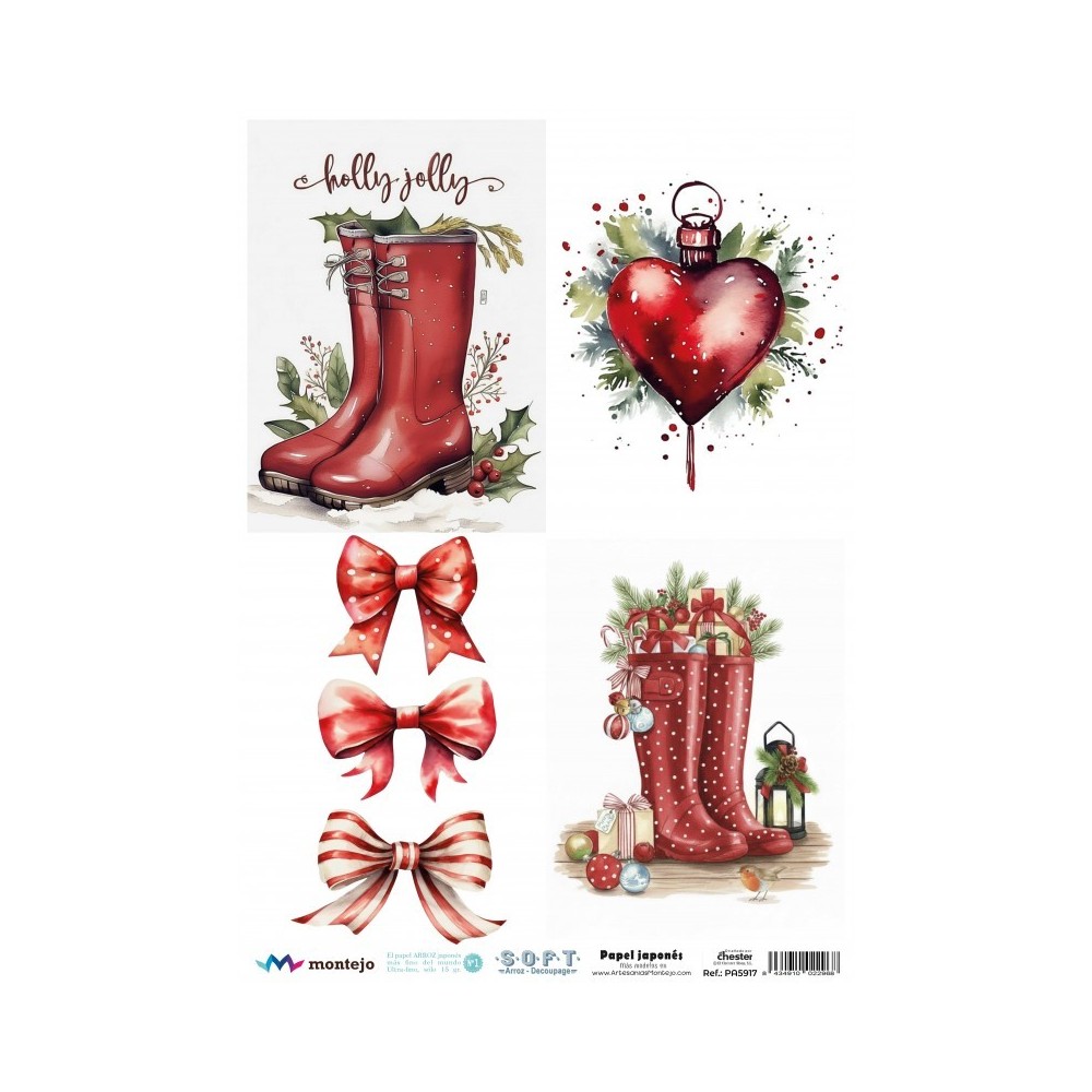 papel-arroz-japones-navidad-botas-montejo-a3