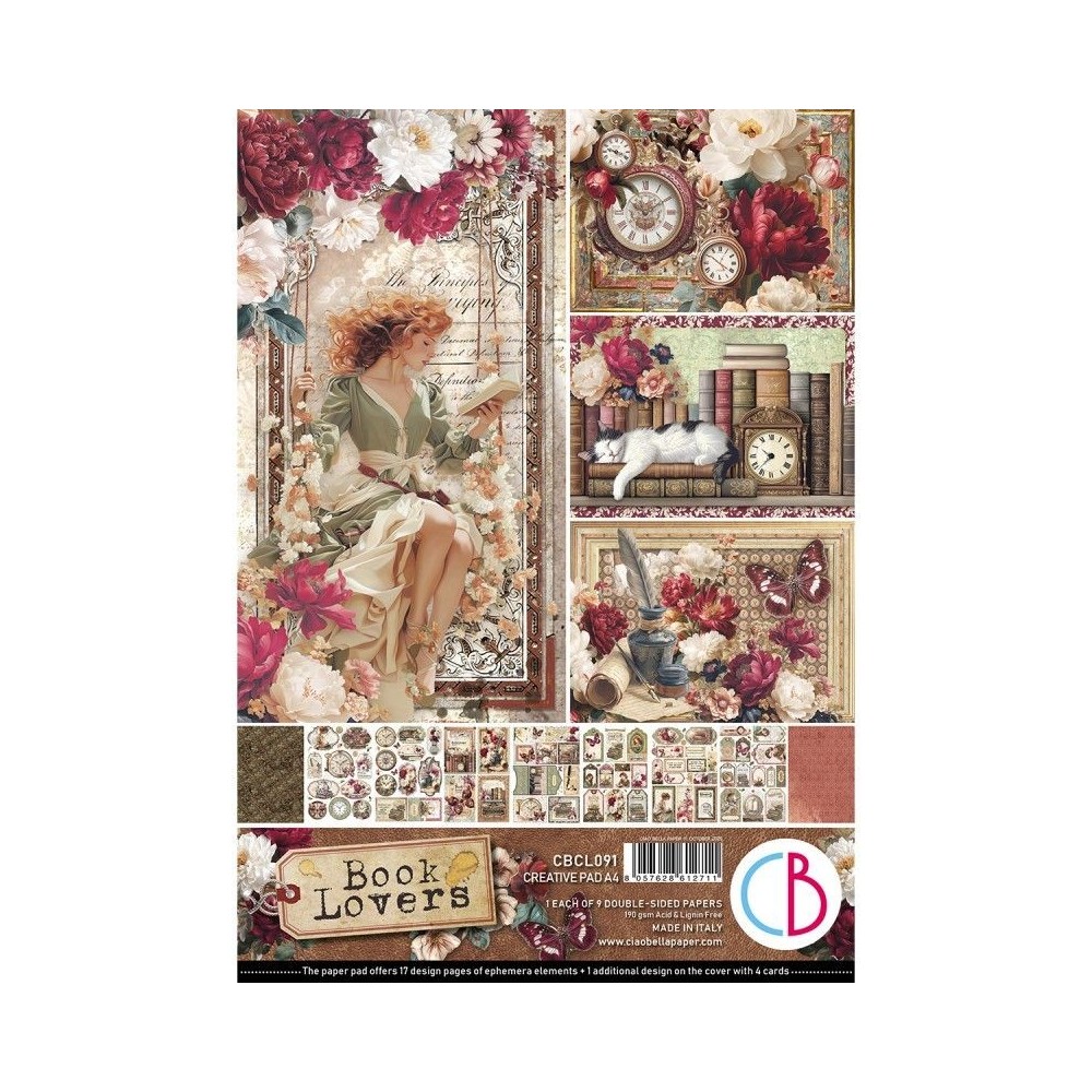 creative-pad-book-lovers-ciao-bella-a4