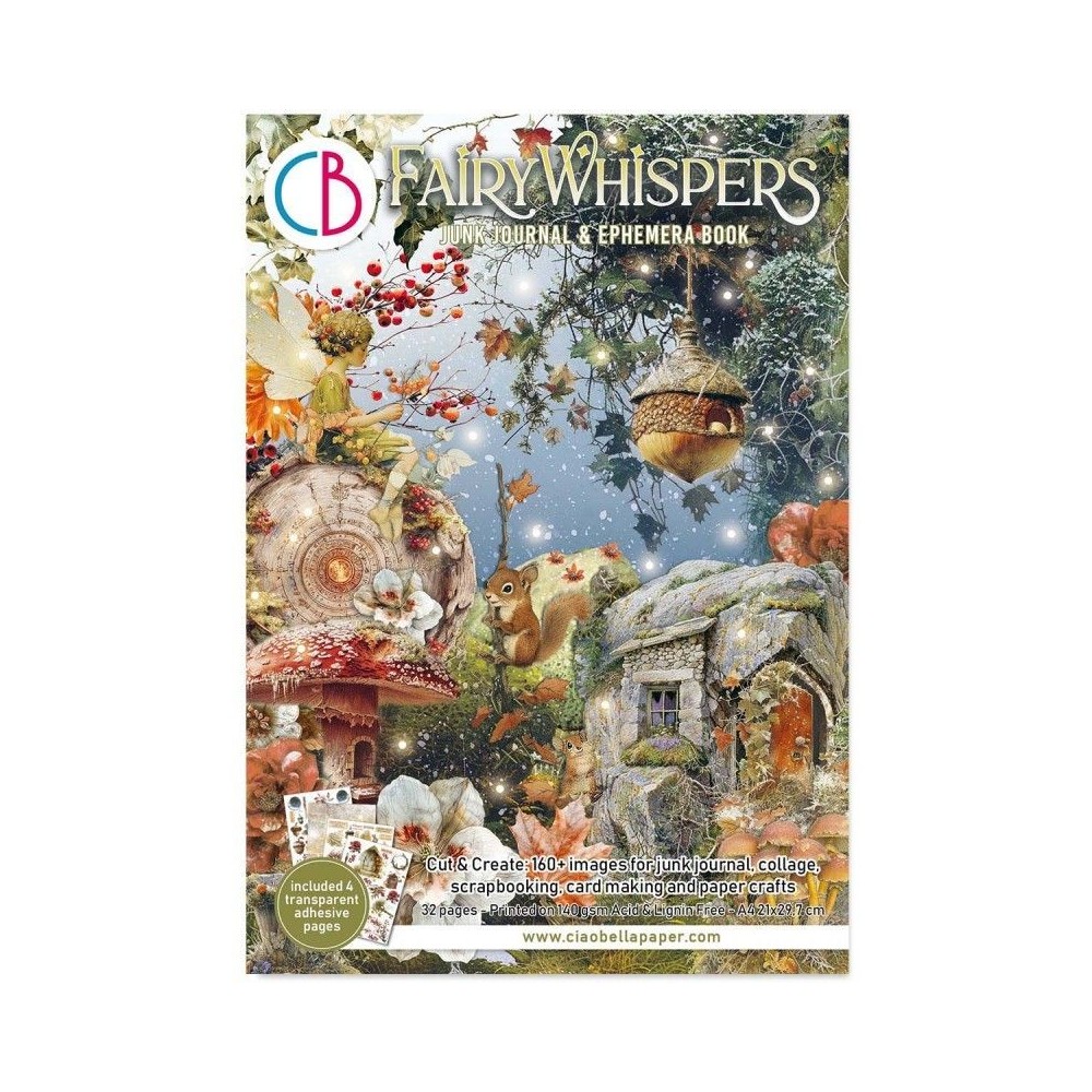 ephemera-book-fairy-whispers-ciao-bella-a4