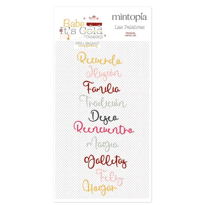 troquel-palabras-babe-its-cold-outside-mintopia