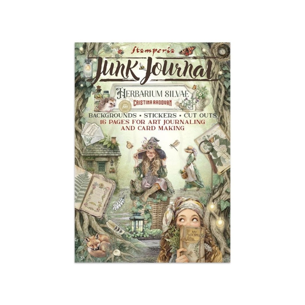 junk-journal-herbarium-silvae-stamperia-a4