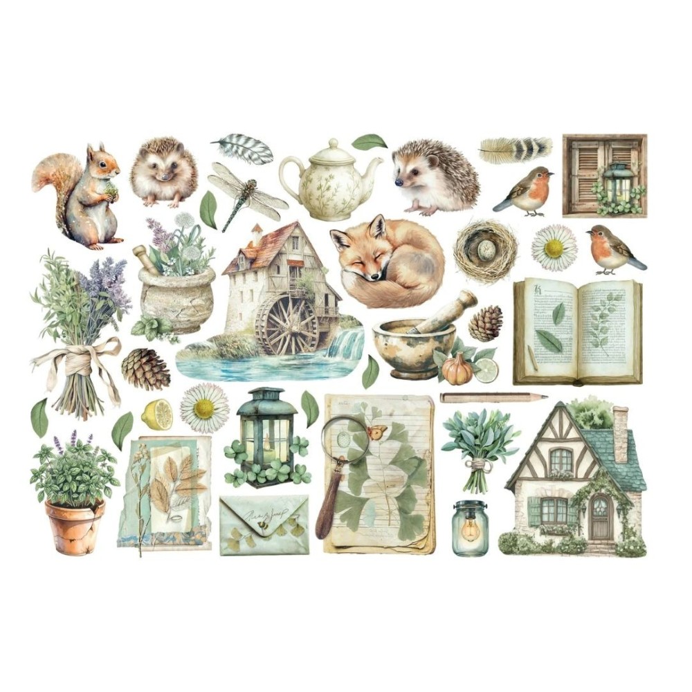 die-cuts-ephemera-herbarium-silvae-stamperia-37pzs-muestra