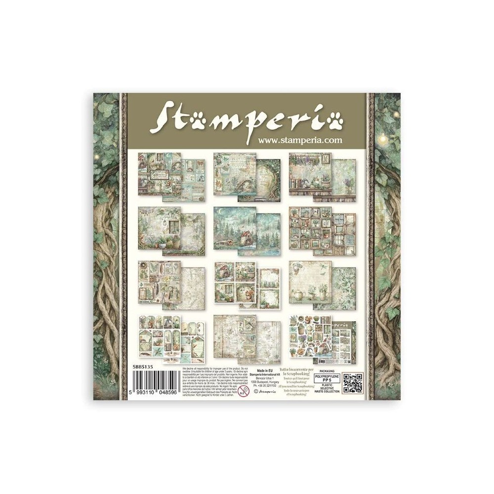 bloc-scrap-herbarium-silvae-stamperia-8x8-10