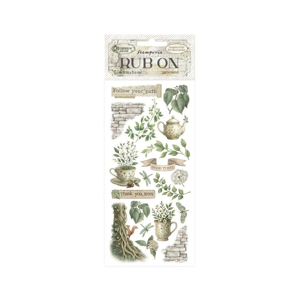 transfer-rub-on-stamperia-herbarium-silvae-tea