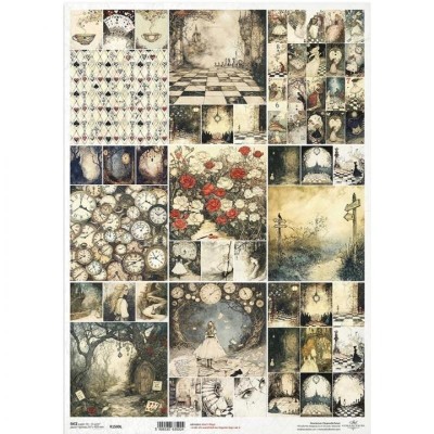 Papel de Arroz Itd R1500L Alicia A3