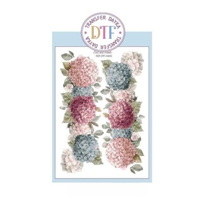 Transfer DTF 084G Hortensias Dayka 200x285mm