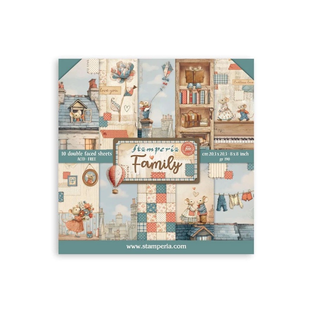 bloc-scrapbooking-family-stamperia-8x8