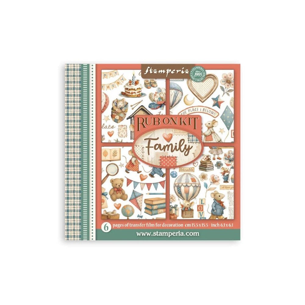 transfer-rub-on-kit-family-stamperia-155x155mm