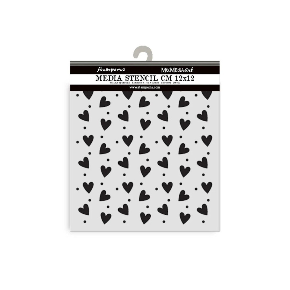 stencil-stamperia-family-corazones-12x12cm