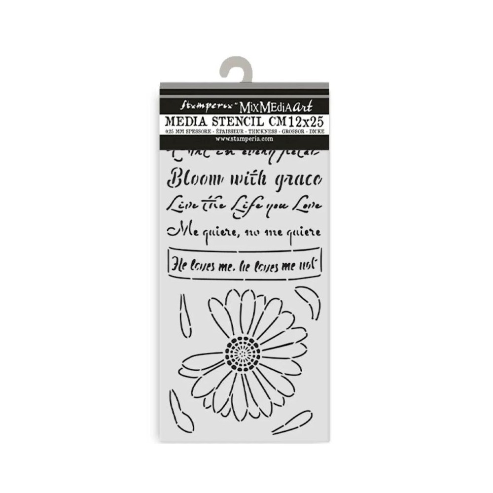 stencil-stamperia-daisy-art-me-ama-12x25cm