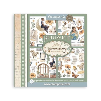transfer-rub-on-kit-secret-diary-stamperia