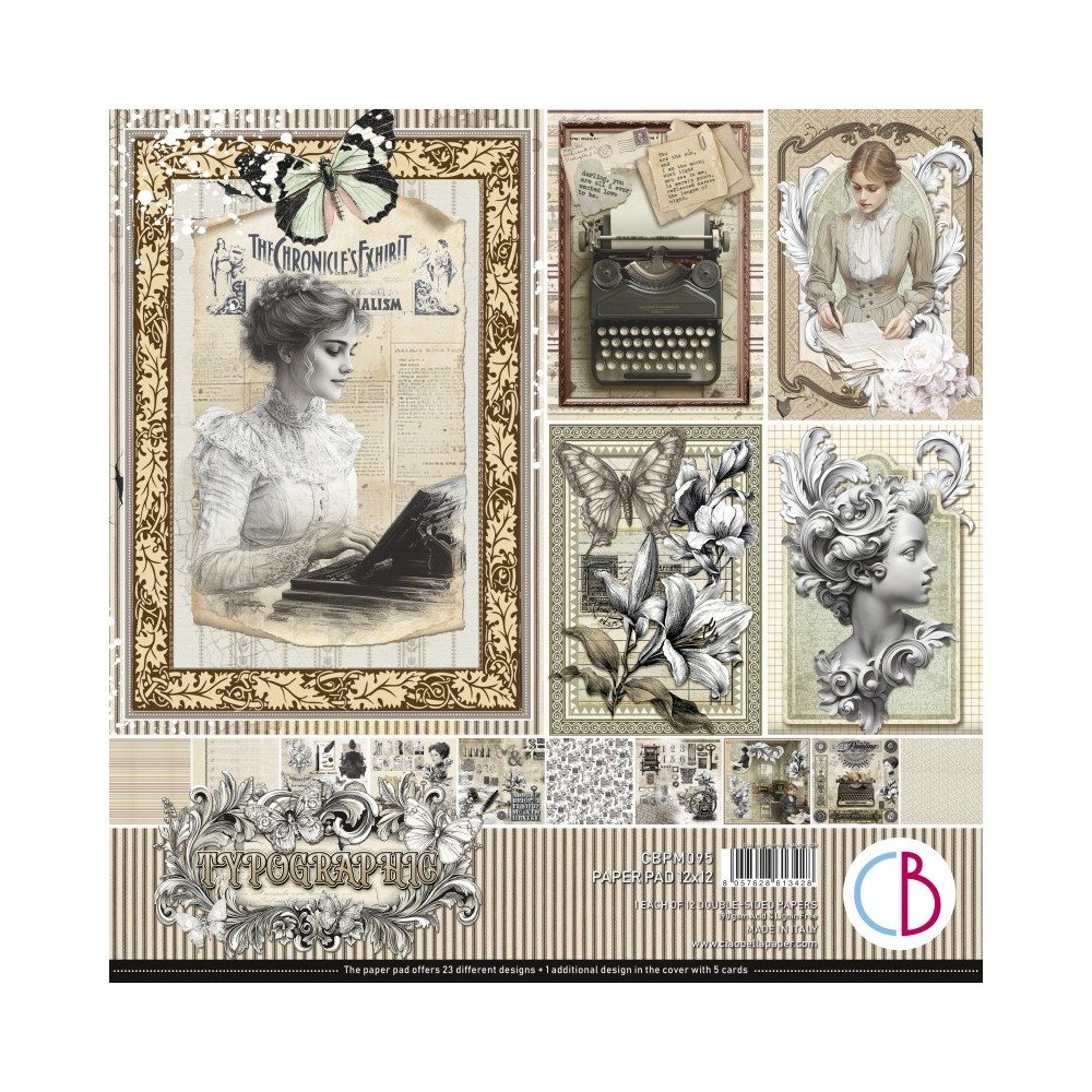set-scrapbooking-typographic-ciao-bella-12x12