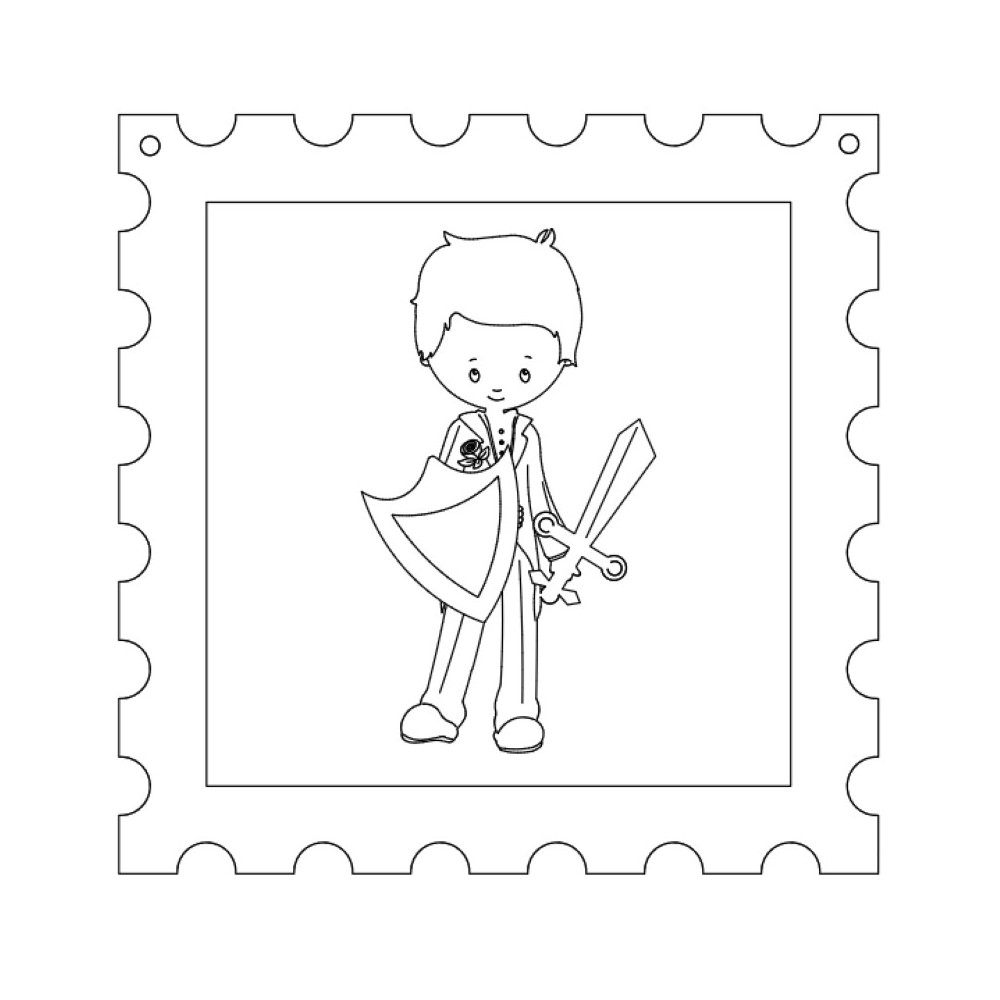 marco-sello-madera-hdf-caballero-sant-jordi-x2x