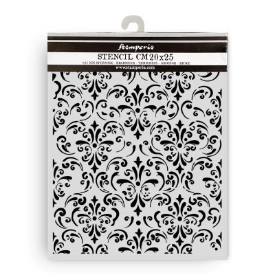 Stencil Stamperia Gardens of Time Tapiz 20x25cm | Badabadoc Art