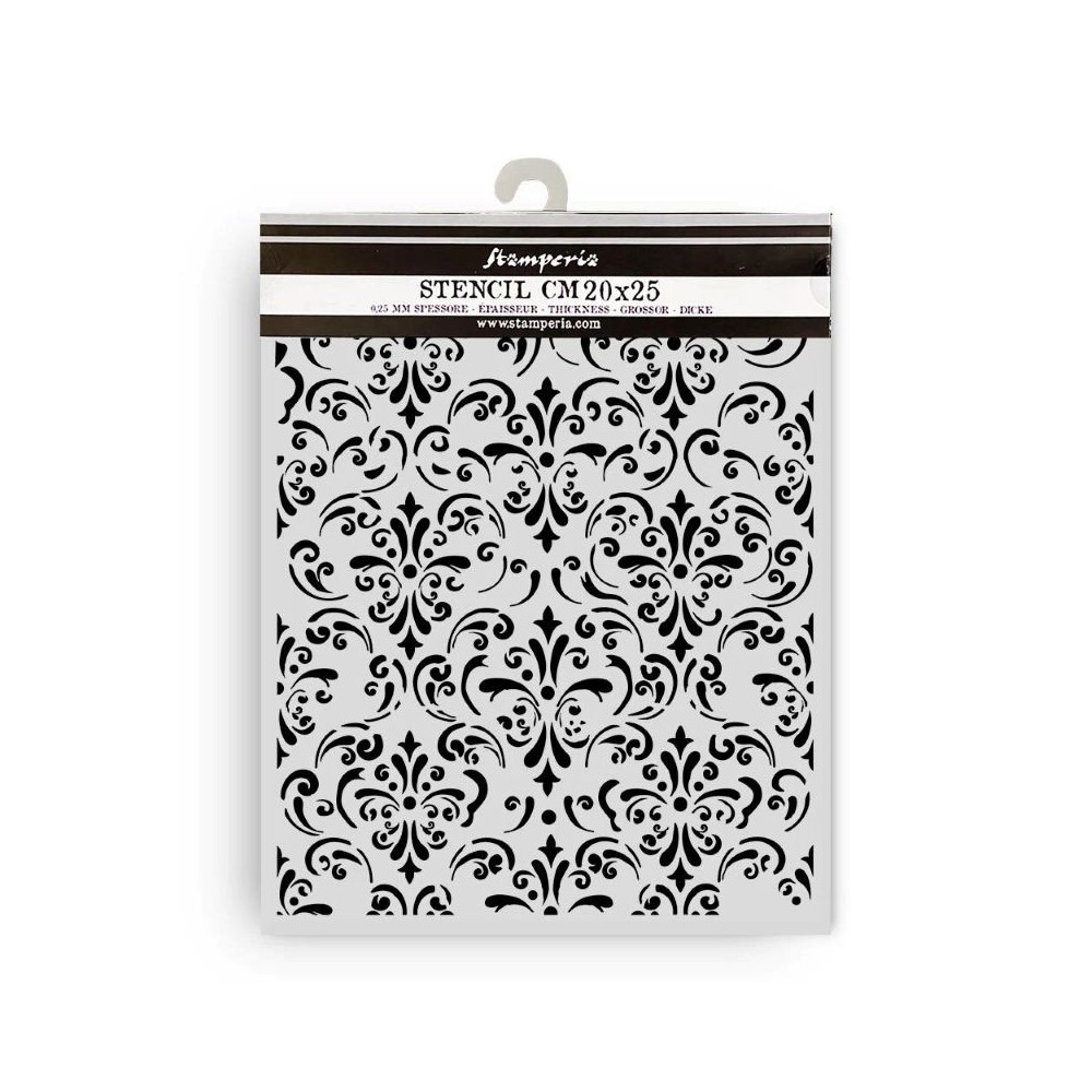 Stencil Stamperia Gardens of Time Tapiz 20x25cm | Badabadoc Art