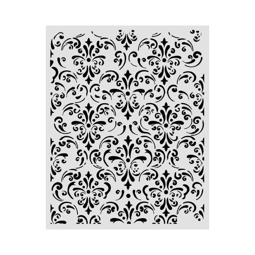 Stencil Stamperia Gardens of Time Tapiz 20x25cm | Badabadoc Art