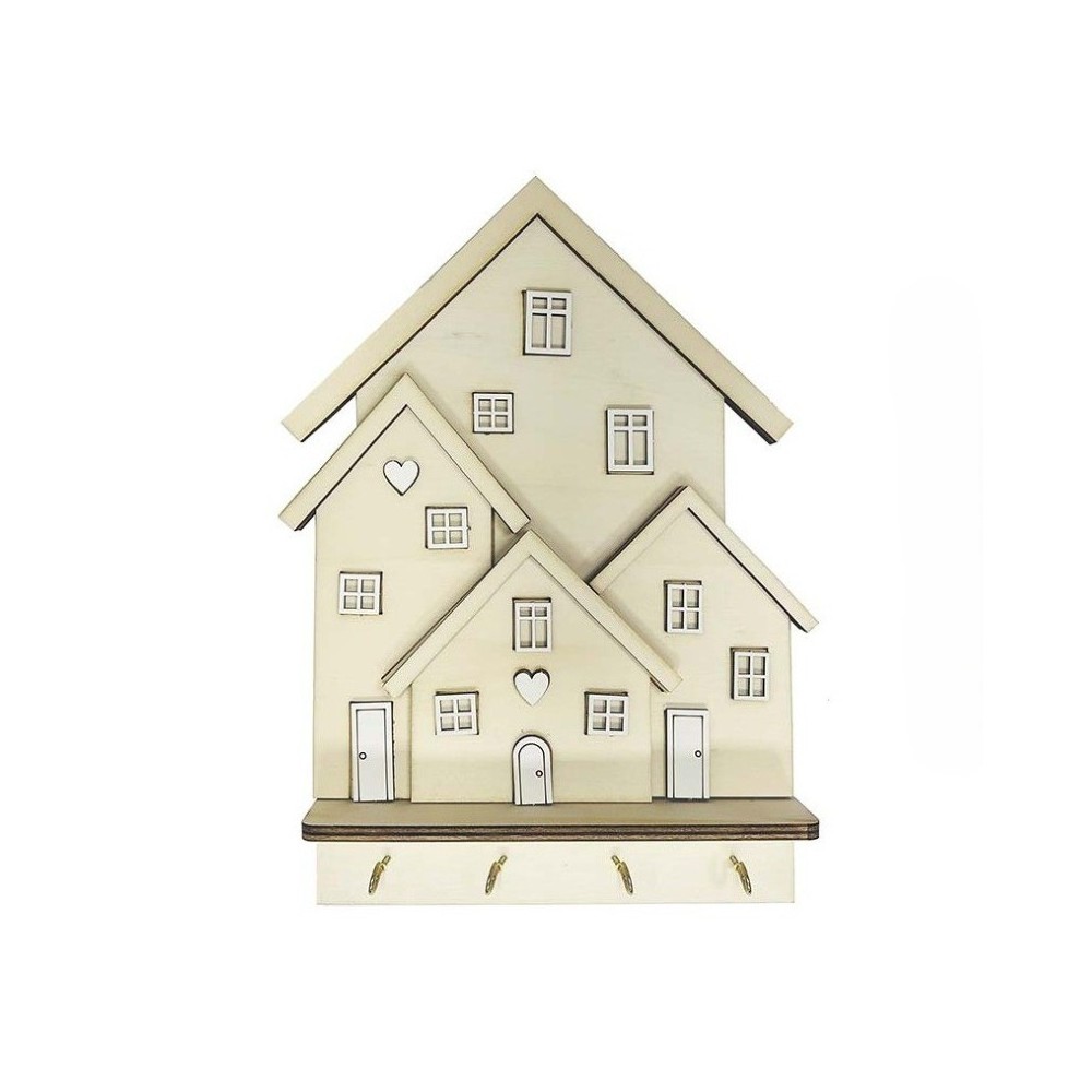 cuelga-llaves-casitas-dayka-34x22cm