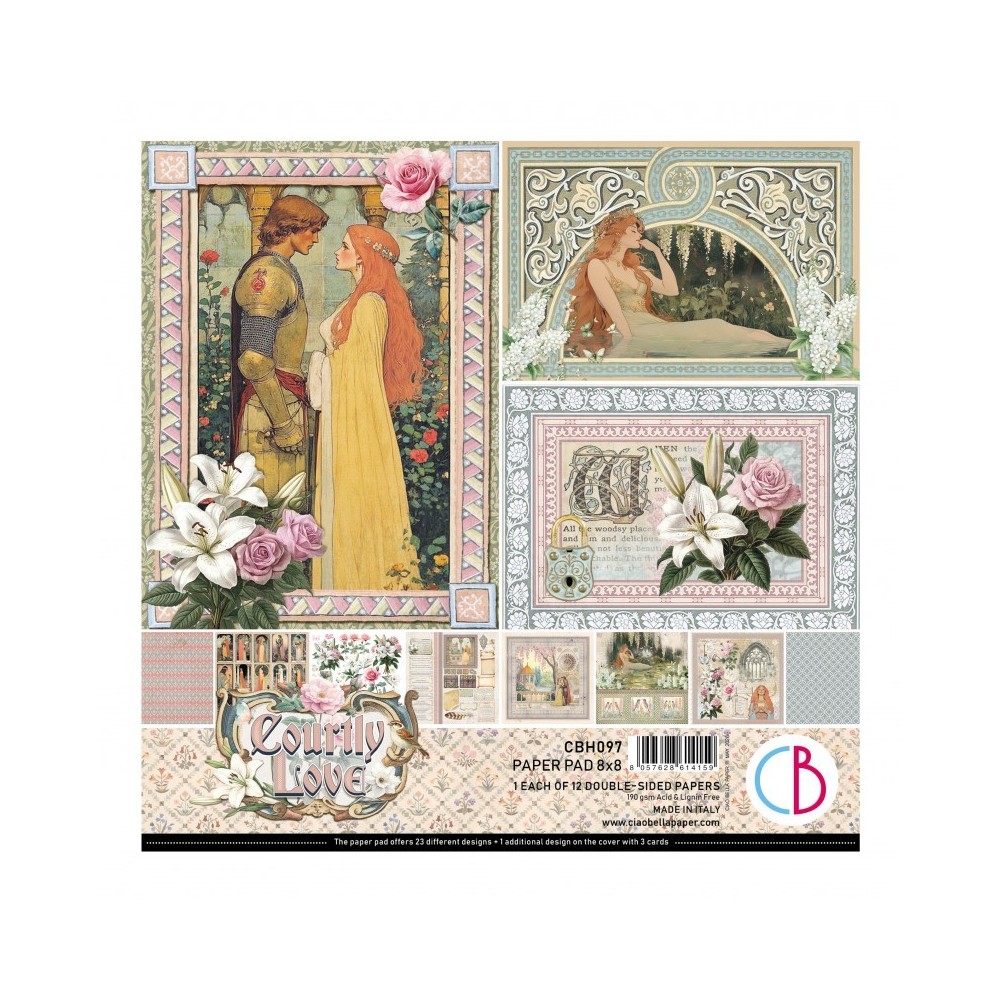 bloc-scrapbooking-courtly-love-ciao-bella-8x8