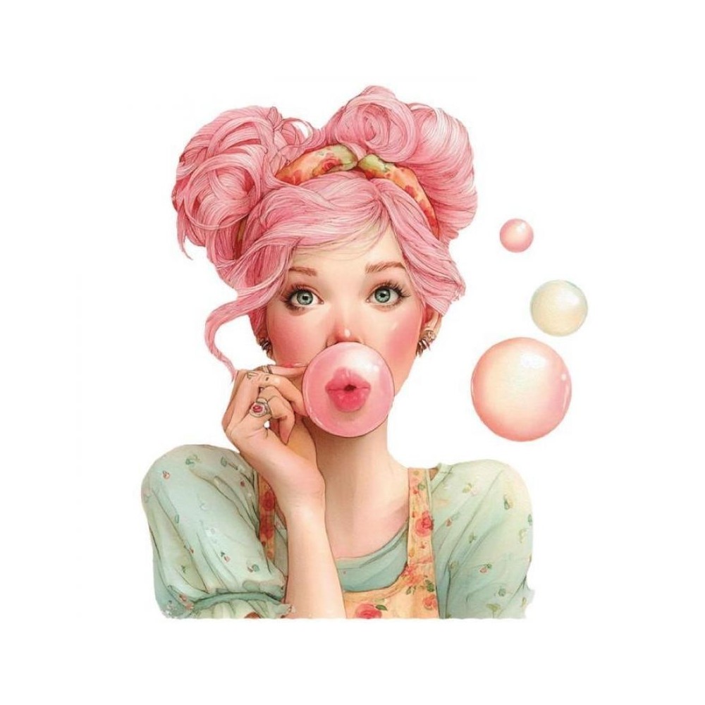 transfer-dtf-textil-bubble-gum-girl-1-artis-decor-25x30cm