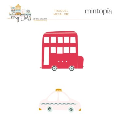 troquel-bus-y-taxi-my-day-en-la-city-mintopia