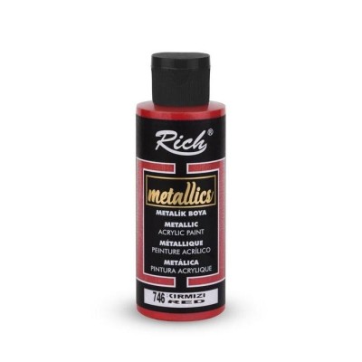 pintura-metallics-acrylic-rich-120ml-rojo