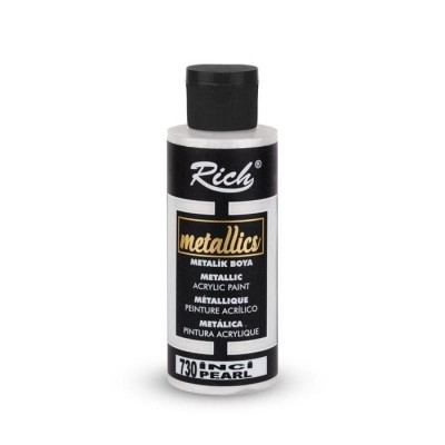 pintura-metallics-acrylic-rich-120ml-perla