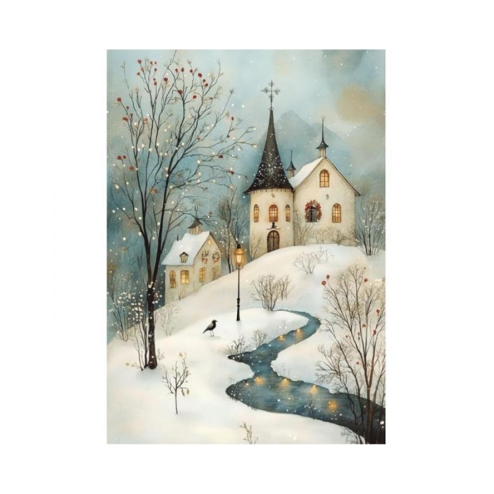 transfer-dtf-textil-snowy-christmas-landscape-25x30cm